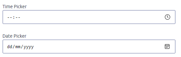 What are the different elements in Egress Webforms?