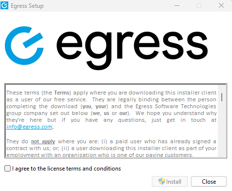 How to install Egress Outlook Add-in for Windows PC